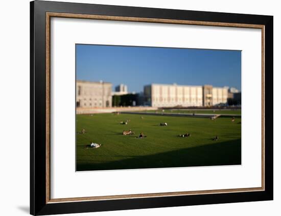 Urban City Scene in Berlin, Germany-Felipe Rodriguez-Framed Photographic Print