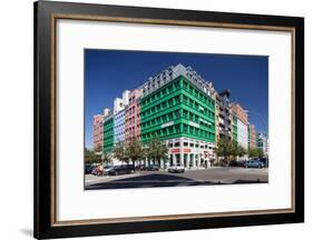 Urban City Scene in Berlin, Germany-Felipe Rodriguez-Framed Photographic Print