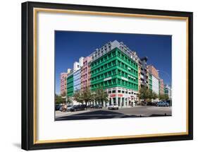 Urban City Scene in Berlin, Germany-Felipe Rodriguez-Framed Photographic Print