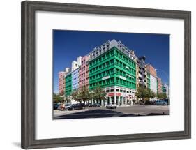 Urban City Scene in Berlin, Germany-Felipe Rodriguez-Framed Photographic Print