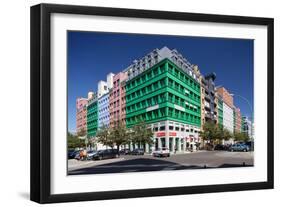 Urban City Scene in Berlin, Germany-Felipe Rodriguez-Framed Photographic Print