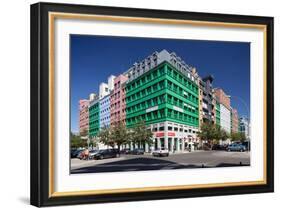 Urban City Scene in Berlin, Germany-Felipe Rodriguez-Framed Photographic Print