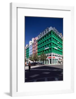 Urban City Scene in Berlin, Germany-Felipe Rodriguez-Framed Photographic Print