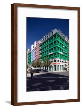 Urban City Scene in Berlin, Germany-Felipe Rodriguez-Framed Photographic Print
