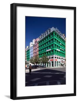 Urban City Scene in Berlin, Germany-Felipe Rodriguez-Framed Photographic Print