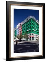Urban City Scene in Berlin, Germany-Felipe Rodriguez-Framed Photographic Print