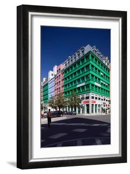 Urban City Scene in Berlin, Germany-Felipe Rodriguez-Framed Photographic Print