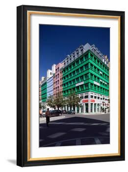 Urban City Scene in Berlin, Germany-Felipe Rodriguez-Framed Photographic Print