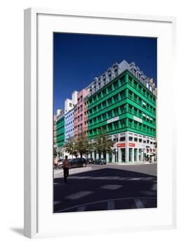 Urban City Scene in Berlin, Germany-Felipe Rodriguez-Framed Photographic Print