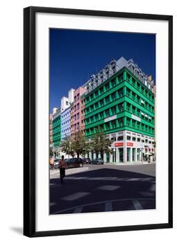 Urban City Scene in Berlin, Germany-Felipe Rodriguez-Framed Photographic Print