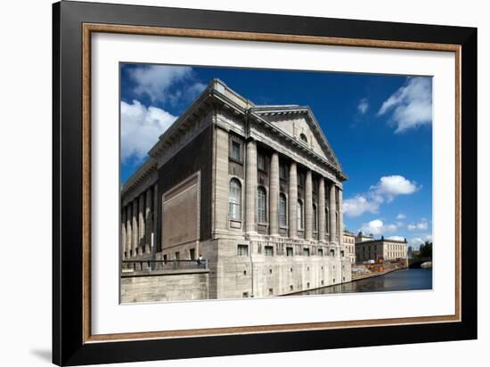 Urban City Scene in Berlin, Germany-Felipe Rodriguez-Framed Photographic Print