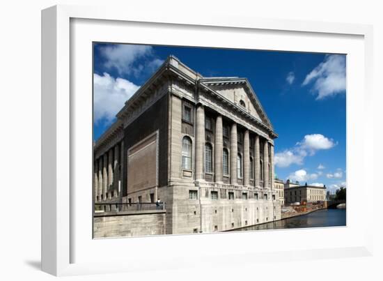 Urban City Scene in Berlin, Germany-Felipe Rodriguez-Framed Photographic Print