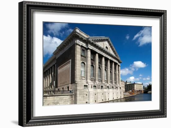 Urban City Scene in Berlin, Germany-Felipe Rodriguez-Framed Photographic Print