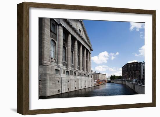 Urban City Scene in Berlin, Germany-Felipe Rodriguez-Framed Photographic Print