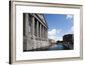 Urban City Scene in Berlin, Germany-Felipe Rodriguez-Framed Photographic Print