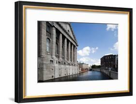 Urban City Scene in Berlin, Germany-Felipe Rodriguez-Framed Photographic Print