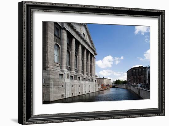 Urban City Scene in Berlin, Germany-Felipe Rodriguez-Framed Photographic Print