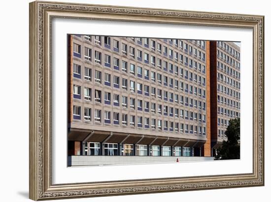 Urban City Scene in Berlin, Germany-Felipe Rodriguez-Framed Photographic Print