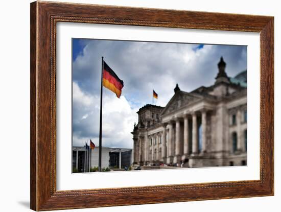 Urban City Scene in Berlin, Germany-Felipe Rodriguez-Framed Photographic Print