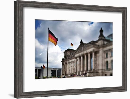 Urban City Scene in Berlin, Germany-Felipe Rodriguez-Framed Photographic Print