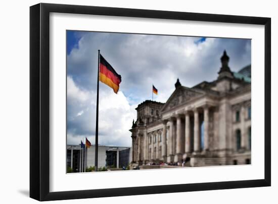 Urban City Scene in Berlin, Germany-Felipe Rodriguez-Framed Photographic Print