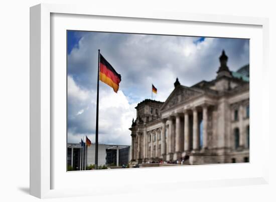 Urban City Scene in Berlin, Germany-Felipe Rodriguez-Framed Photographic Print