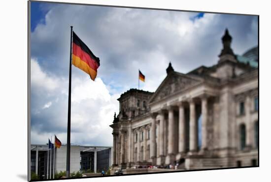 Urban City Scene in Berlin, Germany-Felipe Rodriguez-Mounted Photographic Print