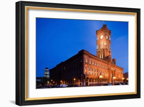 Urban City Scene in Berlin, Germany-Felipe Rodriguez-Framed Photographic Print