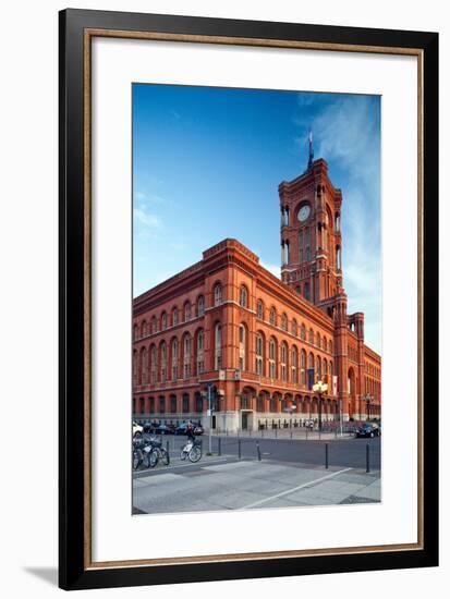 Urban City Scene in Berlin, Germany-Felipe Rodriguez-Framed Photographic Print