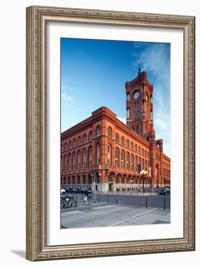 Urban City Scene in Berlin, Germany-Felipe Rodriguez-Framed Photographic Print