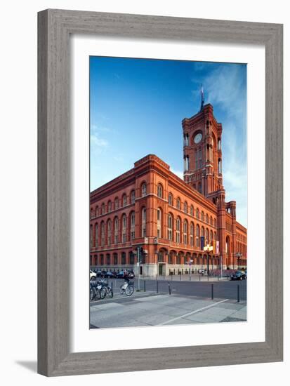 Urban City Scene in Berlin, Germany-Felipe Rodriguez-Framed Photographic Print