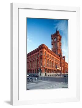 Urban City Scene in Berlin, Germany-Felipe Rodriguez-Framed Photographic Print