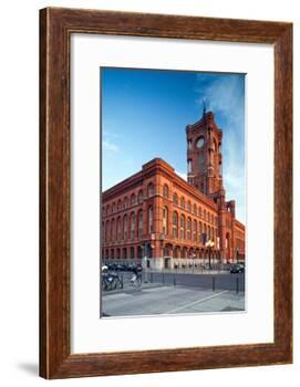 Urban City Scene in Berlin, Germany-Felipe Rodriguez-Framed Photographic Print