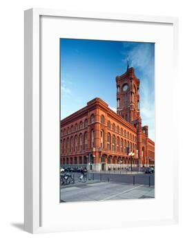 Urban City Scene in Berlin, Germany-Felipe Rodriguez-Framed Photographic Print