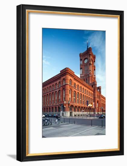 Urban City Scene in Berlin, Germany-Felipe Rodriguez-Framed Photographic Print