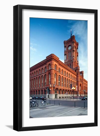 Urban City Scene in Berlin, Germany-Felipe Rodriguez-Framed Photographic Print