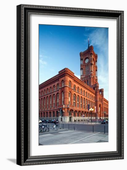 Urban City Scene in Berlin, Germany-Felipe Rodriguez-Framed Photographic Print