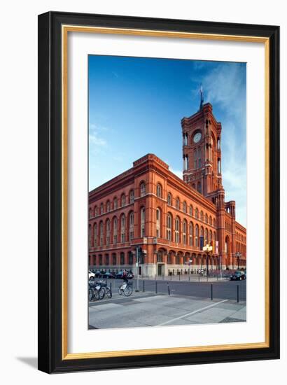 Urban City Scene in Berlin, Germany-Felipe Rodriguez-Framed Photographic Print