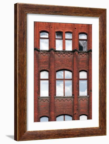 Urban City Scene in Berlin, Germany-Felipe Rodriguez-Framed Photographic Print