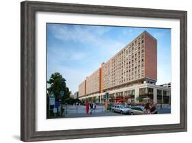 Urban City Scene in Berlin, Germany-Felipe Rodriguez-Framed Photographic Print