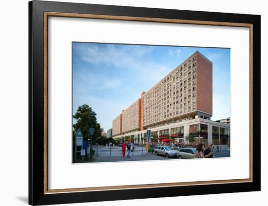 Urban City Scene in Berlin, Germany-Felipe Rodriguez-Framed Photographic Print