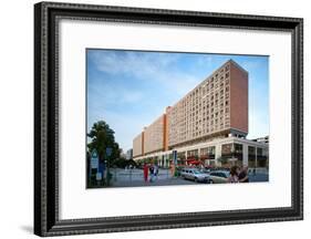 Urban City Scene in Berlin, Germany-Felipe Rodriguez-Framed Photographic Print