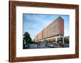 Urban City Scene in Berlin, Germany-Felipe Rodriguez-Framed Photographic Print