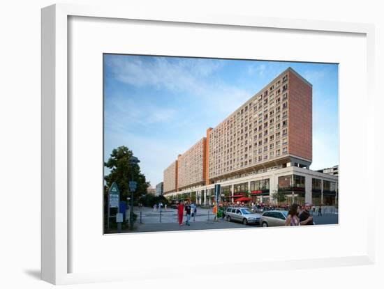 Urban City Scene in Berlin, Germany-Felipe Rodriguez-Framed Photographic Print