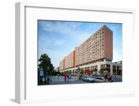 Urban City Scene in Berlin, Germany-Felipe Rodriguez-Framed Photographic Print