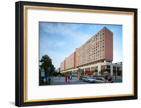 Urban City Scene in Berlin, Germany-Felipe Rodriguez-Framed Photographic Print