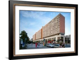Urban City Scene in Berlin, Germany-Felipe Rodriguez-Framed Photographic Print