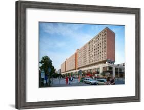 Urban City Scene in Berlin, Germany-Felipe Rodriguez-Framed Photographic Print