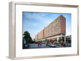 Urban City Scene in Berlin, Germany-Felipe Rodriguez-Framed Photographic Print