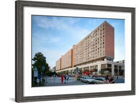Urban City Scene in Berlin, Germany-Felipe Rodriguez-Framed Photographic Print